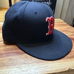 New Era MLB Red Sox Fitted Hat 7 1/2